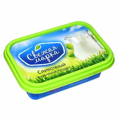 Сыр плавленый Свежая марка Сливочный 60% 180гр пэт