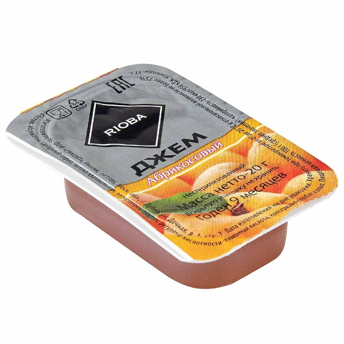 Джем Rioba абрикосовый 20гр