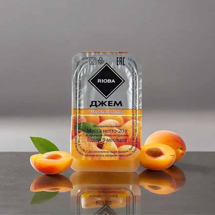 Джем Rioba абрикосовый 20гр