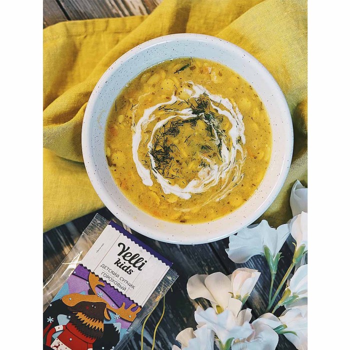 Супчик Yelli Kids Гороховый 100гр м/у