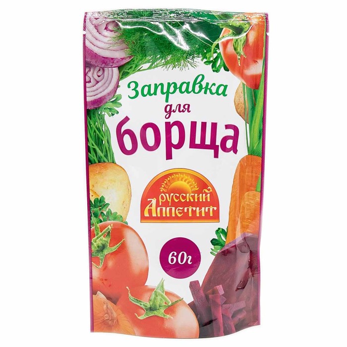 Приправа Русский Аппетит заправка для борща 60гр м/у