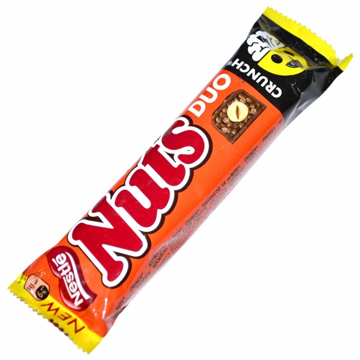 Батончик Nuts Duo Crunch 60гр м/у