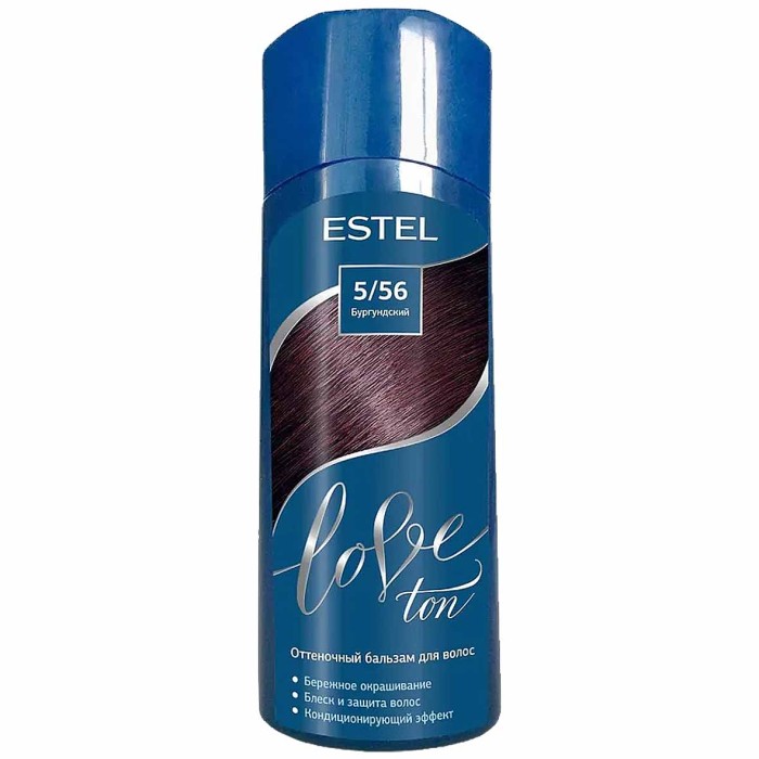 Бальзам оттеночный для волос Estel Love ton Бургундский 5/56 150мл пэт