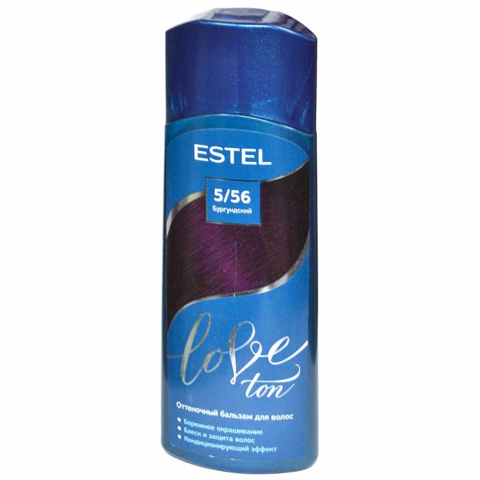 Бальзам оттеночный для волос Estel Love ton Бургундский 5/56 150мл пэт