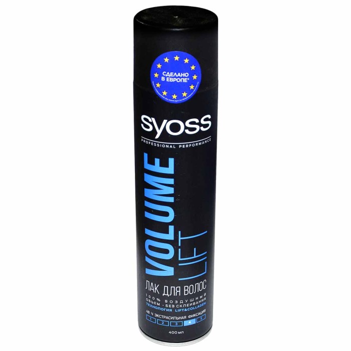 Лак для волос Syoss Volume lift 400мл ж/б