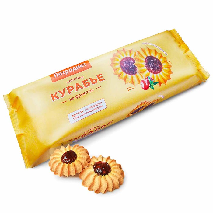 Печенье Петродиет Курабье на фруктозе 220гр м/у