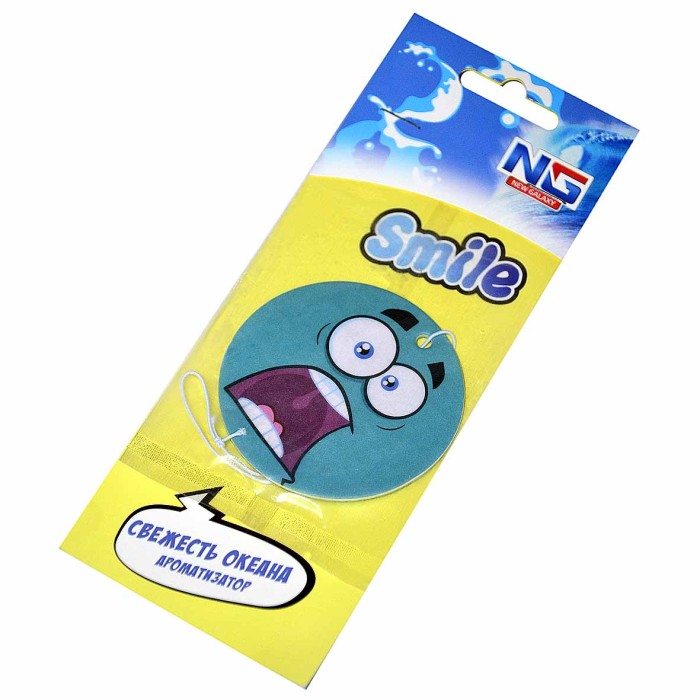 Ароматизатор New Galaxy Модные смайлы арбуз арт794-546