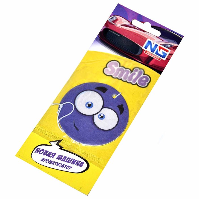 Ароматизатор New Galaxy Модные смайлы арбуз арт794-546