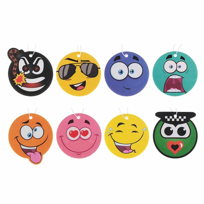 Ароматизатор New Galaxy Модные смайлы арбуз арт794-546