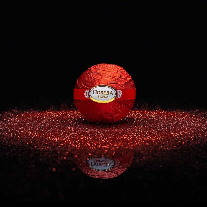 Конфеты Победа вкуса Трюфели с марципаном 225гр к/у