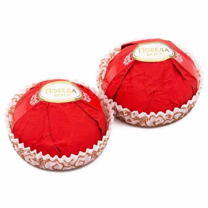 Конфеты Победа вкуса Трюфели с марципаном 225гр к/у