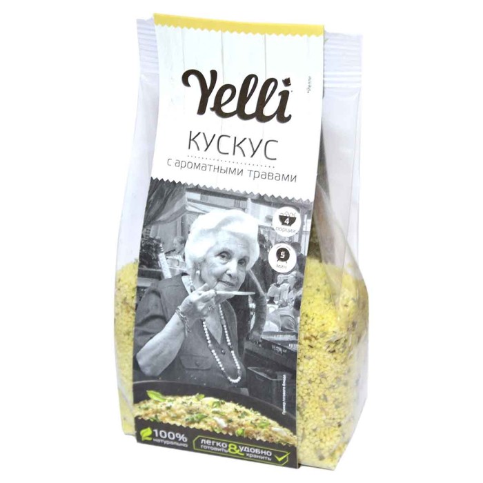 Кускус Yelli с травами 250гр м/у