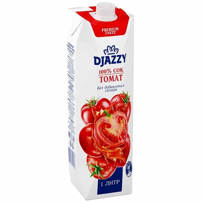 Сок Djazzy томатный 1л т/п