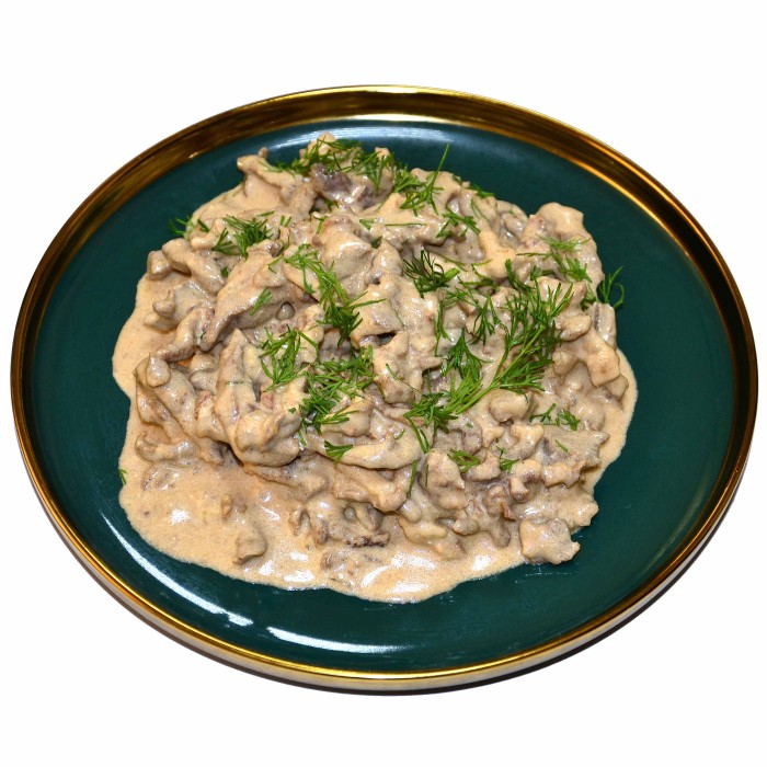 Бефстроганов из говядины