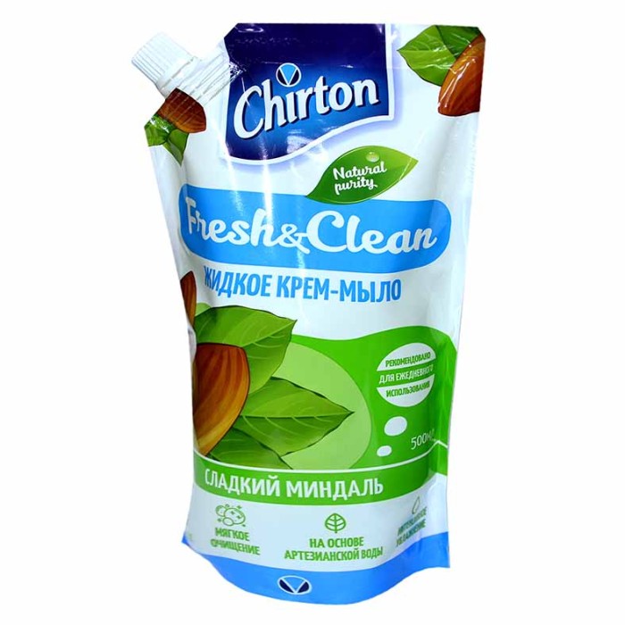 Крем-мыло жидкое Chirton Сладкий миндаль 500мл д/п