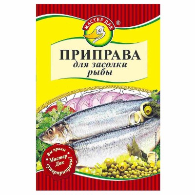 Приправа Мастер Дак  для засолки рыбы 15гр м/у