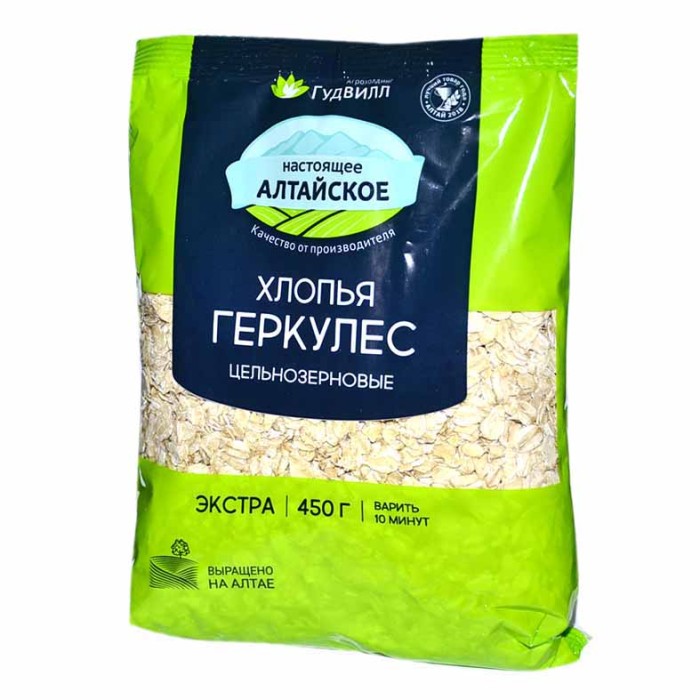 Крупа Гудвил Геркулес экстра 400гр м/у