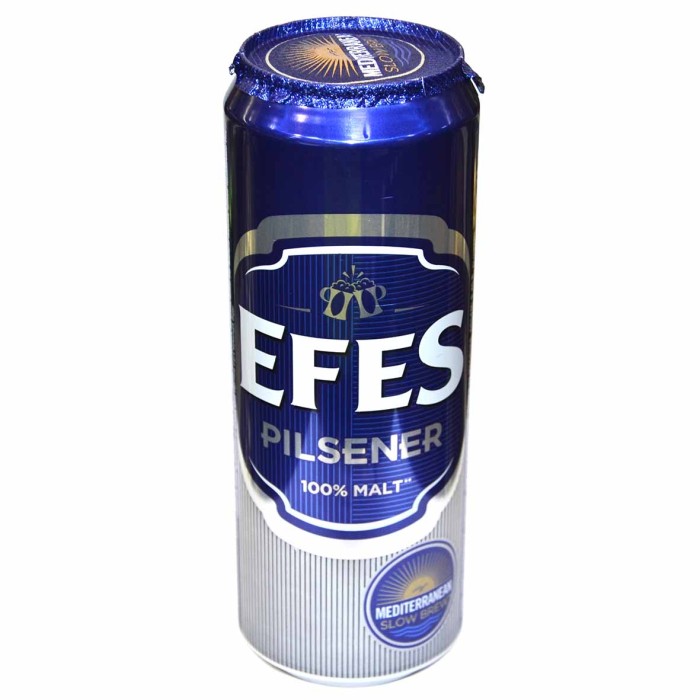 Пиво Efes Pilsener светлое 5% 0,45л ж/б