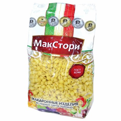 Макароны МакСтори Ракушки 400гр