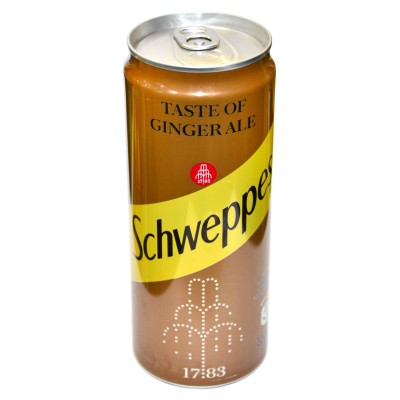 Тоник Schweppes Имбирный эль газ 0,33л ж/б