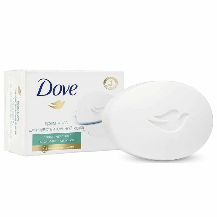 Крем-мыло Dove Beauty Sensitive skin 90гр к/у