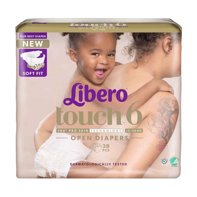 Подгузники Libero Touch 6&#039; (13-20кг) 38шт м/у