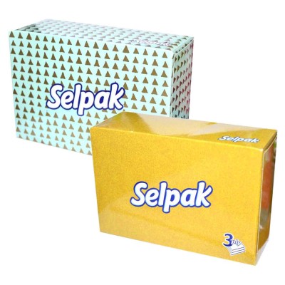 Салфетки бумажный Selpak Mini 70шт к/у