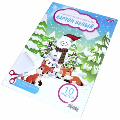 Картон белый Yalong 10л А5