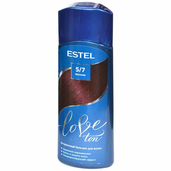 Бальзам оттеночный для волос Estel Love ton Шоколад 5/7 150мл пэт