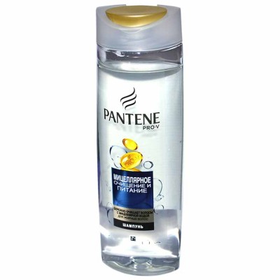 Шампунь для волос Pantene Очищение и питание с мицеллярной водой 400мл пэт