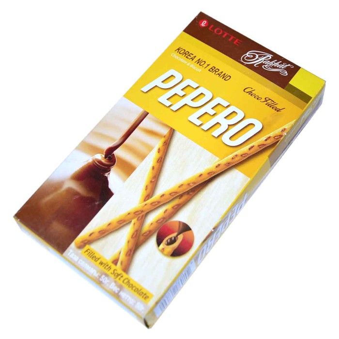 Печенье Pepero Choco Filled 50гр к/у