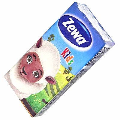 Платочки бумажные Zewa Plus Kids м/у
