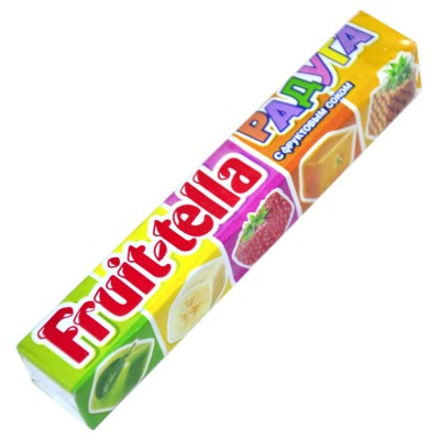 Конфета жевательная Fruittella Радуга ананас 41гр м/у