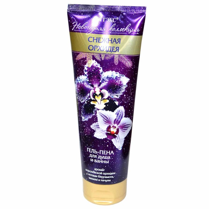 Гель-пена для душа Витекс Снежная орхидея 250мл пэт