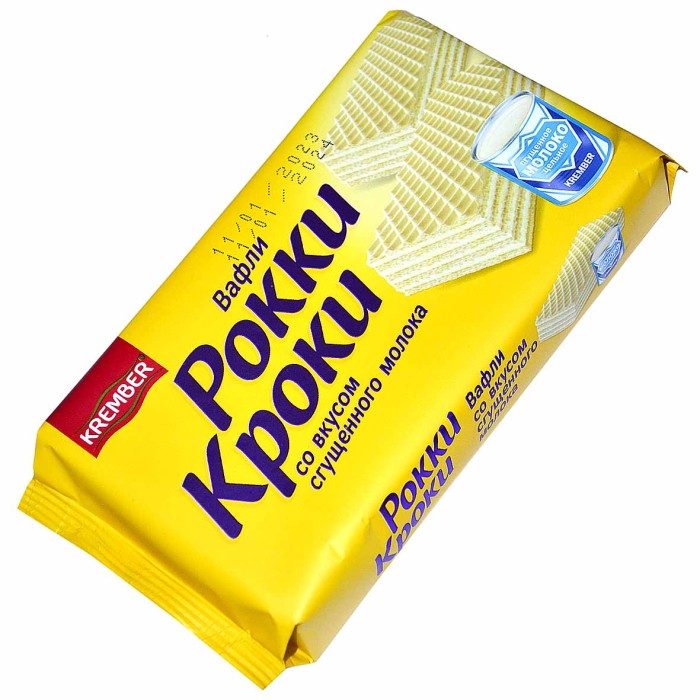 Вафли Krember Рокки Кроки сгущенное молоко 125гр м/у