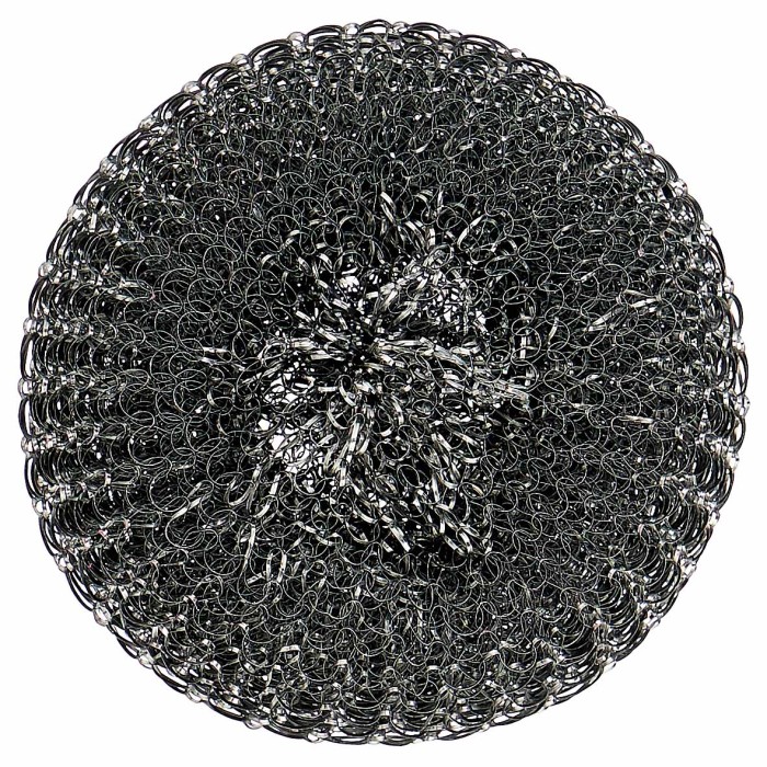 Губка для посуды York Mega стальная 1шт 0303 к/у