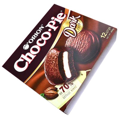 Печенье Choco-Pie Dark 12*30гр к/у