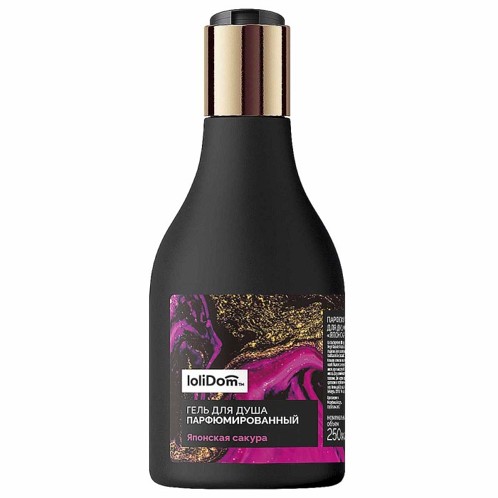 Гель для душа Lolidom Японская сакура парфюмированный 250мл пэт