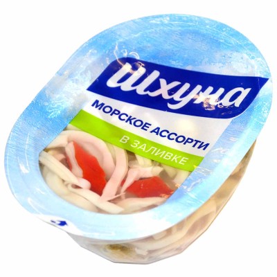 Коктейль из морепродуктов Шхуна в заливке 350гр пэт