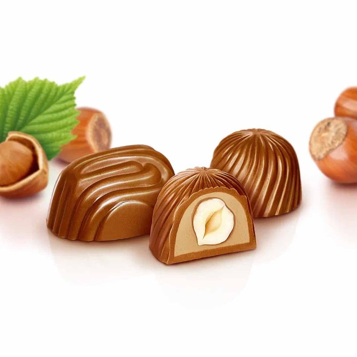 Конфеты Победа Соната с лесныи орехом и кремом 250гр к/у