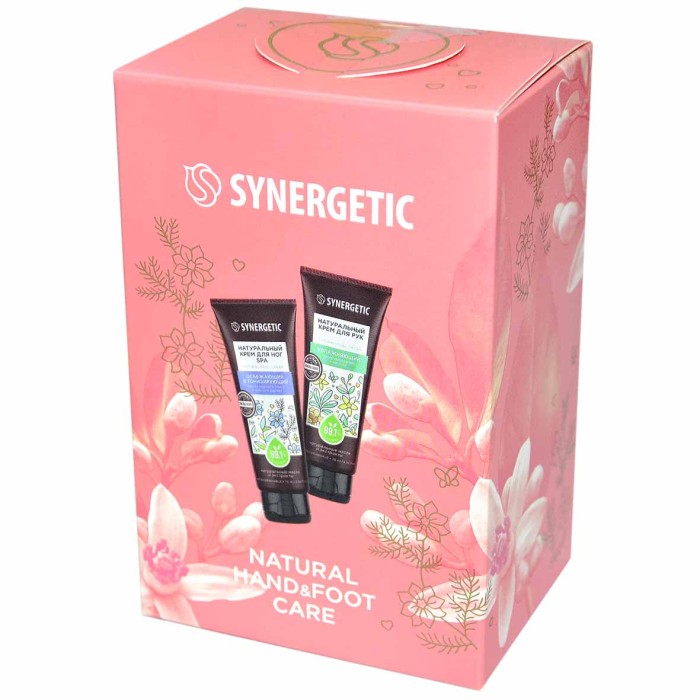 Набор подарочный Synergeic Natural hand&foot care к/у