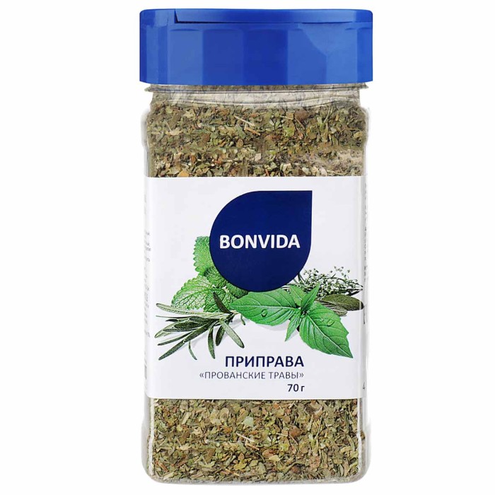 Приправа Bonvida прованские травы 180гр пэт