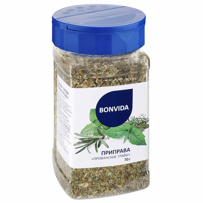 Приправа Bonvida прованские травы 180гр пэт
