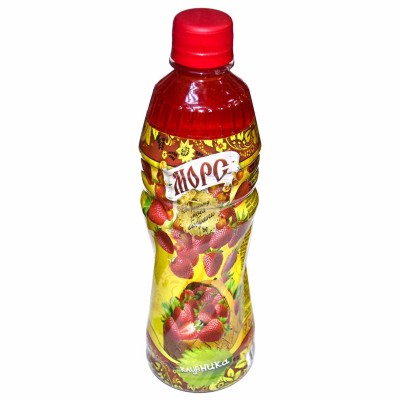 Морс По рецепту моей бабушки клубника 0,5л пэт