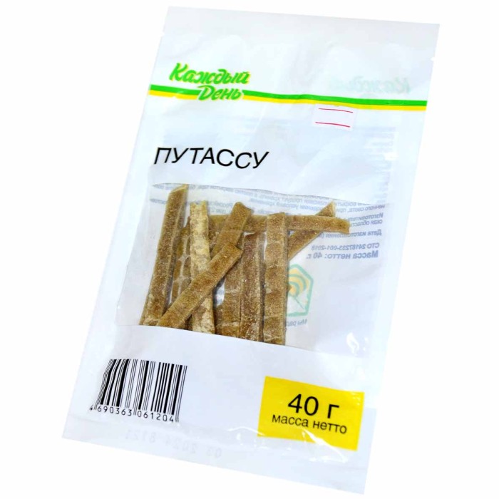 Путассу Каждый день сушеная палочки 40гр м/у