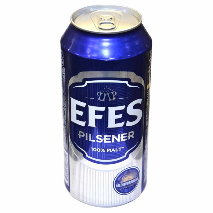 Пиво Efes Pilsener светлое 5% 0,9л ж/б