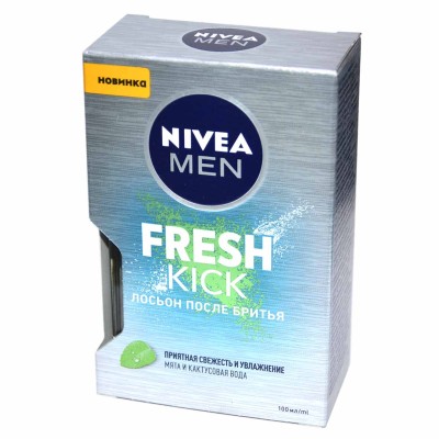Лосьон после бритья Nivea Men Fresh Kick 100мл к/у