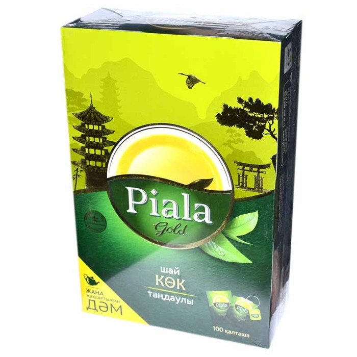 Чай Piala Gold зеленый 100*2гр фольге к/у