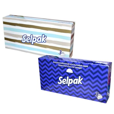 Салфетки бумажный Selpak Standart 50шт к/у