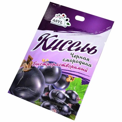 Кисель Asyl черная смородина 90гр м/у